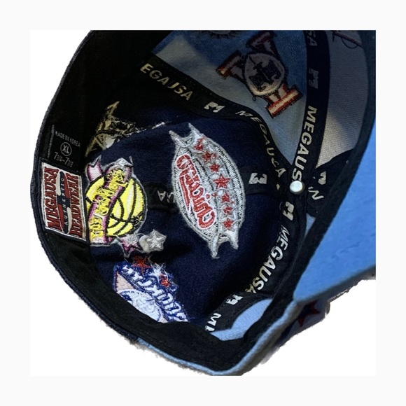 Vintage NBA Fitted Hat | Patch  Fitted Cap | Size 7 3/4 - Picture 4 of 4